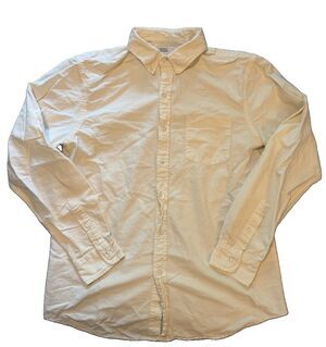 Colorful Standard Oxford  100% Organic Cotton Button-Up - Men's Large - Black